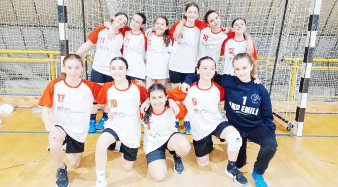 La Casalgrande Padana U17 femminile si impone di nuovo. Le U13 centrano il titolo regionale